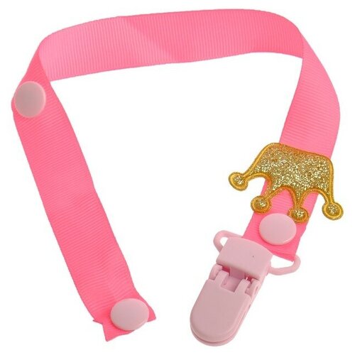 фото Держатель для пустышки, ниблера «принцесса» на ленте mum&baby