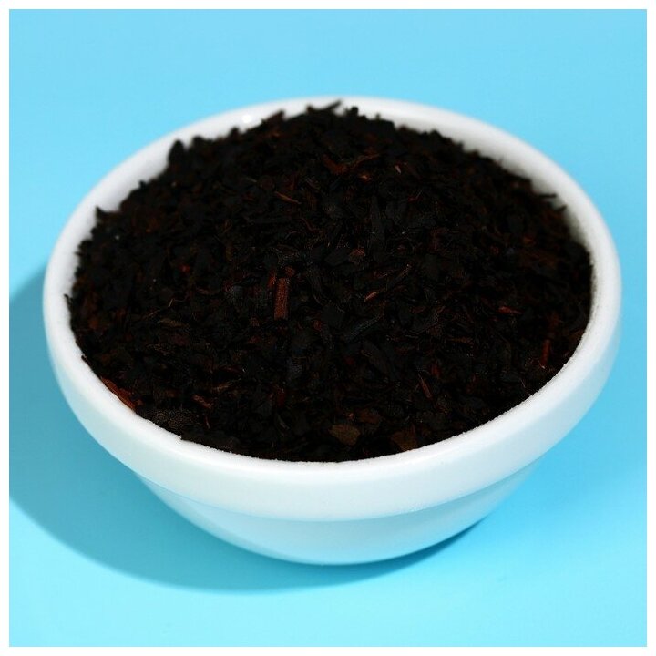 Чай чёрный индийский «Чаепитие» с апельсином, в консервной банке, 60 г. - фотография № 2
