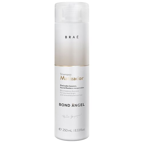 Тонирующий шампунь BRAE Bond Angel Blond Balance Shampoo Matizador, 250 мл.