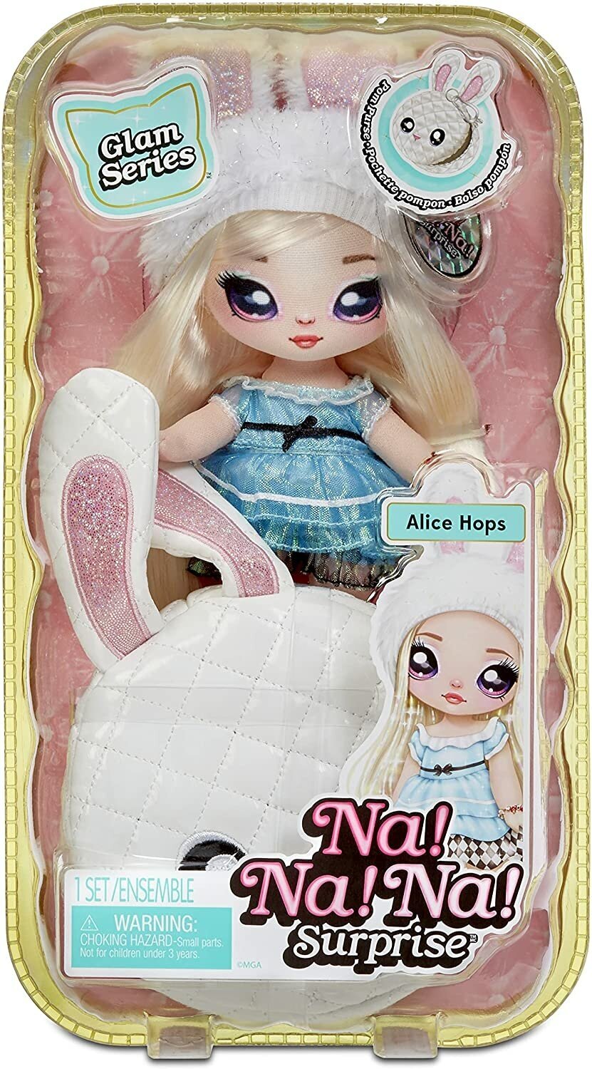 Кукла Na! Na! Na! Surprise 2 в 1 Glam Series Alice Hops, 19 см, 575368