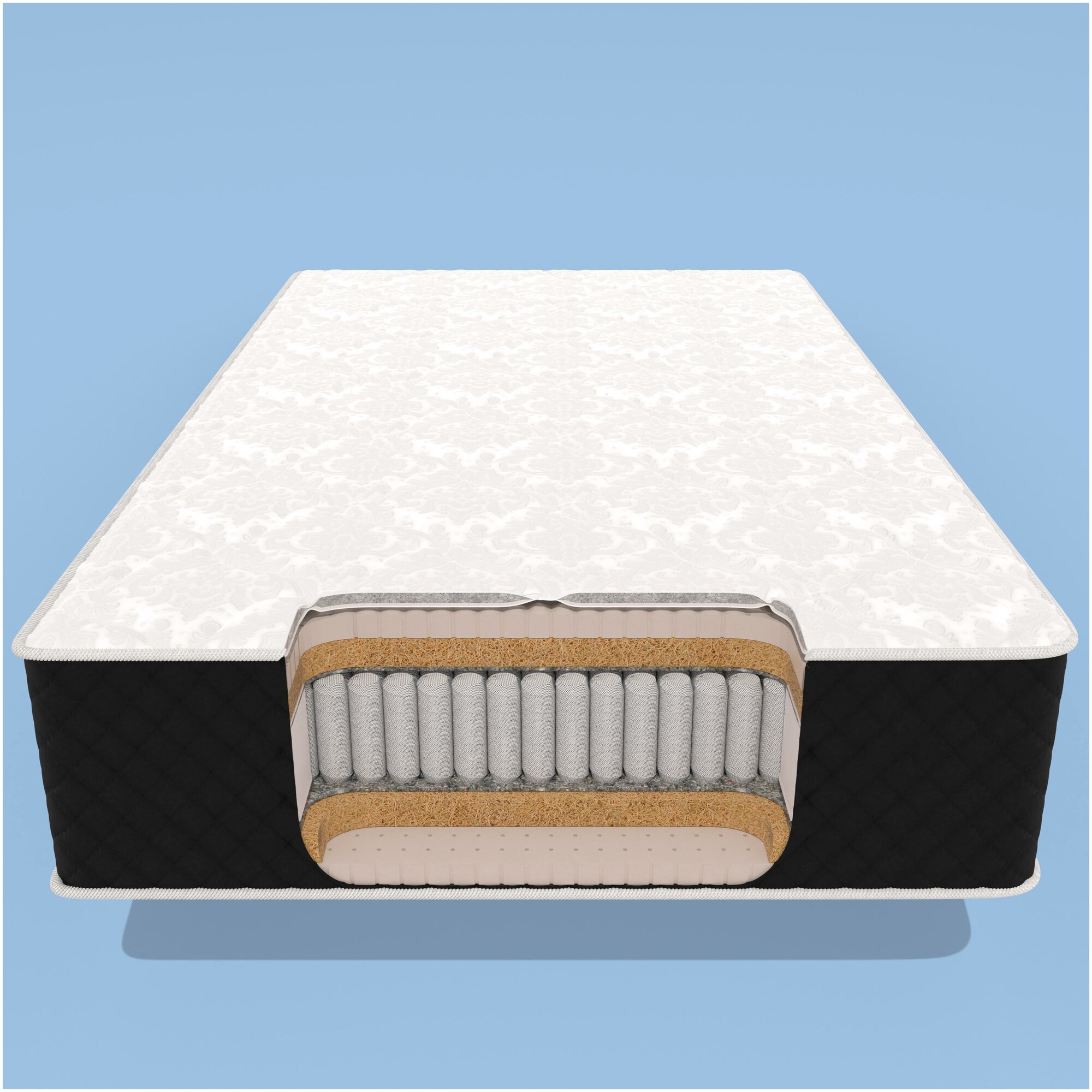 Двухсторонний матрас XMATRAS Hard Plus MULTI Relief 4 размер 80х200, высотой 32 см, жесткость выше средней