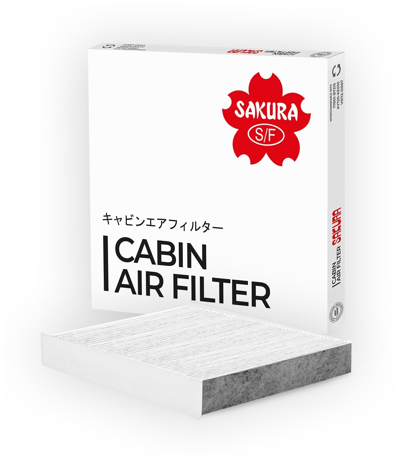 Фильтр салона SAKURA CA2912 DAEWOO LEGANZA 20 T20SED 126 2000-2004 DAEWOO LEGANZA 20 X20SED 133 19 SAKURA CA2912 | цена за 1 шт