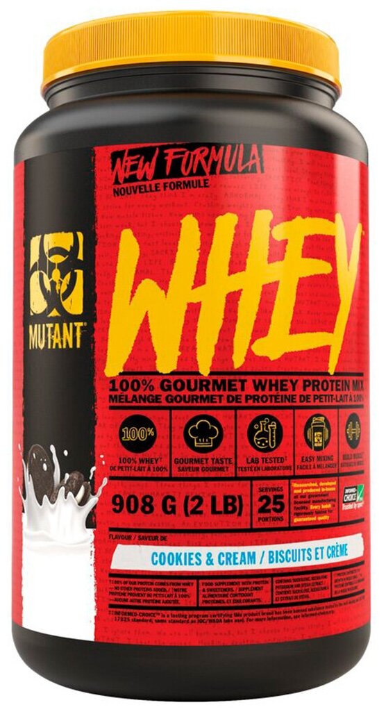 Mutant Whey (908 гр) - Печенье-Крем