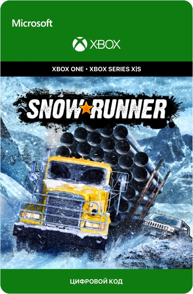 Игра SnowRunner для Xbox One/Series X|S (Турция), русский перевод, электронный ключ