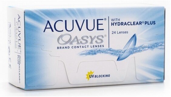 Контактные линзы Acuvue Oasys 24pk (BC 8,4; D -2.50)