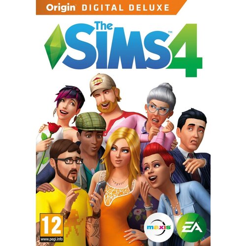 Игра The Sims 4 Deluxe Edition для PC, русский перевод, EA app (Origin), электронный ключ игра battlefield v для pc ea app origin электронный ключ