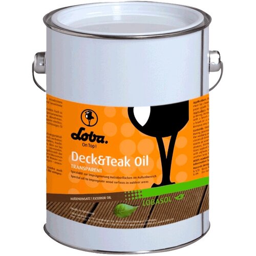 Масло-воск Loba Deck Oil (Лоба Дек Ойл) 2.50л. натуральный