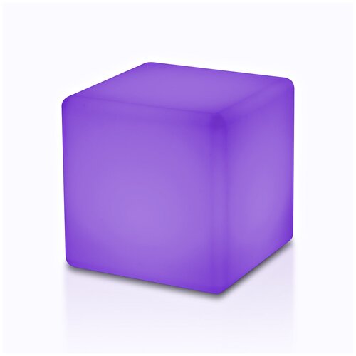 Разноцветный ночник куб Jellymoon 20 см, от сети 220В