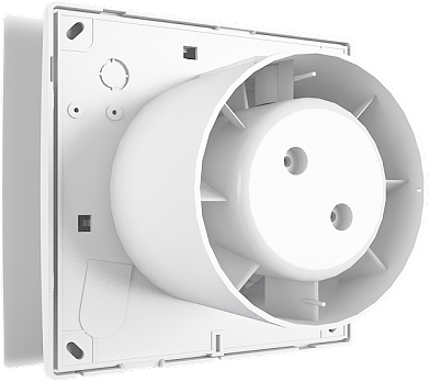 Вытяжной вентилятор Ametist 100 на подшипниках тихий с декоративной панелью и обратным клапаном - фотография № 4