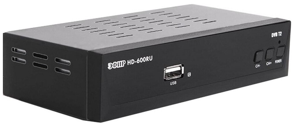 Эфир HD-600RU DVB-T2/WI-FI/дисплей, металл