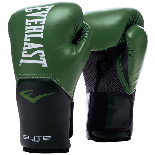 фото Боксерские перчатки everlast elite prostyle зеленый 12 oz