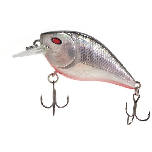 Воблер Mottomo Wrestler 50F кренк 8.5 г 50 мм 1 шт. ghost silver