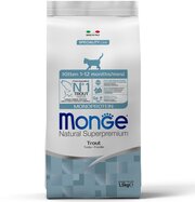 Monge Kitten Monoprotein Сухой корм для котят, Форель 10кг