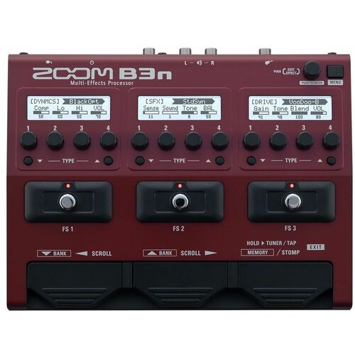 Zoom B3n Процессор эффектов для бас гитары