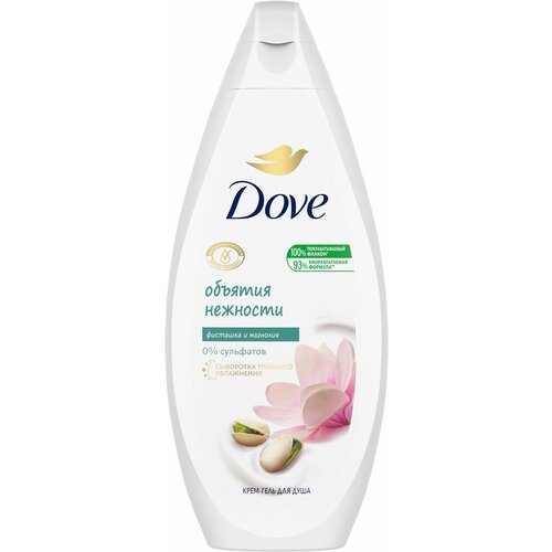 Крем-гель для душа Dove Nutrium Moisture «Фисташковый крем и магнолия», 250 мл