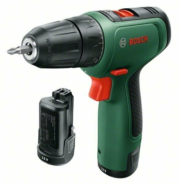 Дрель-шуруповерт Bosch EasyDrill 1200 аккумуляторная в кейсе (06039D3006)