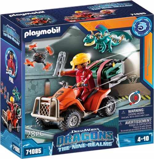 Конструктор Playmobil Девять королевств драконов: Квадроцикл Икариса, 71085