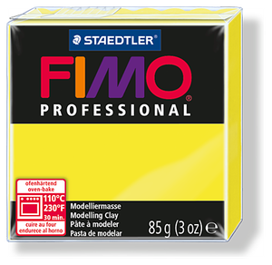 Полимерная глина FIMO Professional 1 (лимонно-желтый) 85г