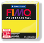 Полимерная глина FIMO Professional запекаемая 85 г желтый (8004-1)
