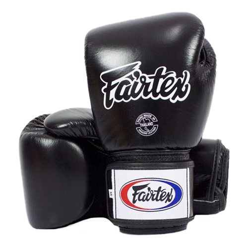Боксерские перчатки Fairtex BGV1 Black (18 унций)