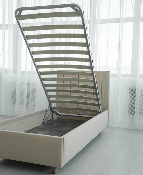 Подъёмный механизм для односпальных кроватей от RIKA с коробом