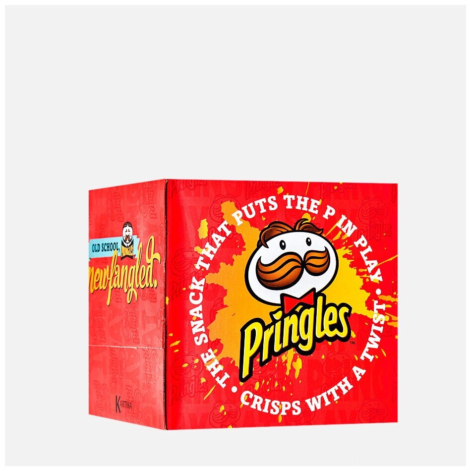 Салфетки бумажные выдергушки "Pringles" с рисунком 3-х сл, 56 штук - фотография № 5