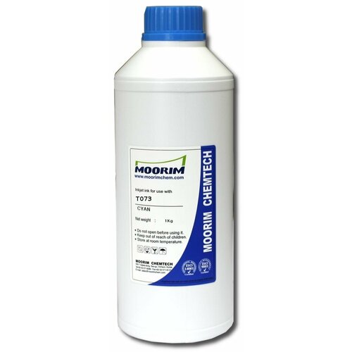 Чернила Moorim для Epson T0732/0922 1KG Cyan Pigment чернила moorim для epson r290 специальная формула premium dye 1kg light magenta