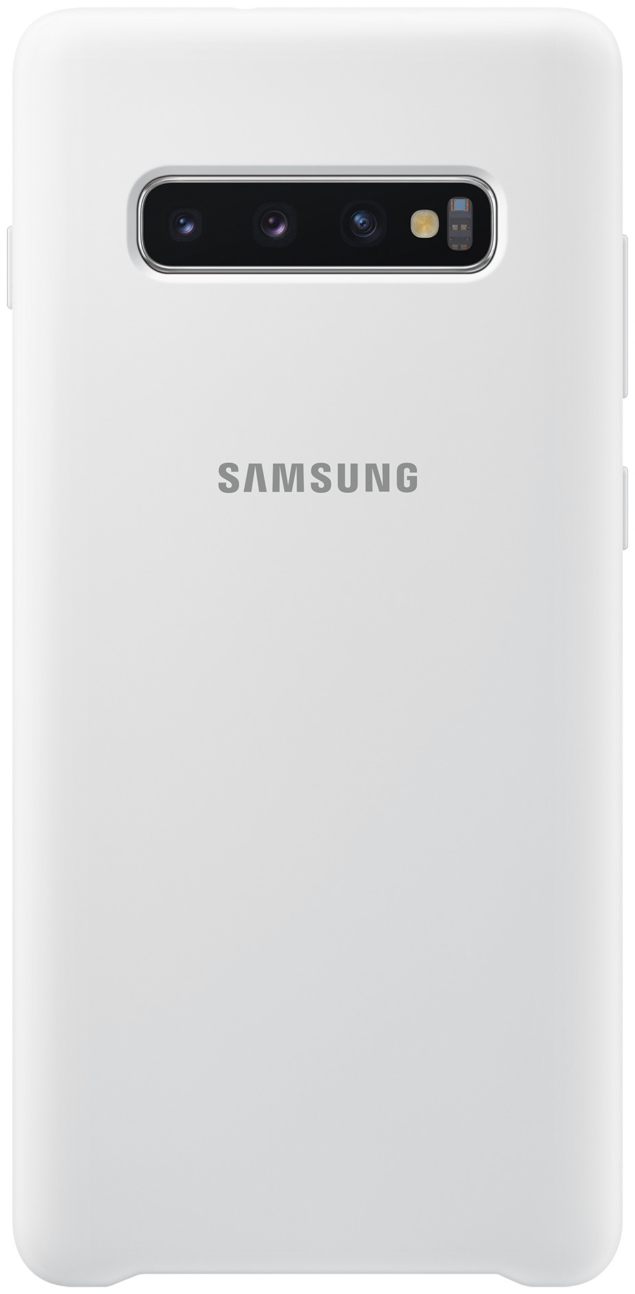 Samsung Чехол-накладка Silicone Cover Samsung EF-PG975 для Galaxy S10+ White