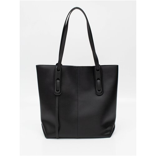 фото 350-00 th-9538 сумка шоппер polina&eiterou черный polina & eiterou