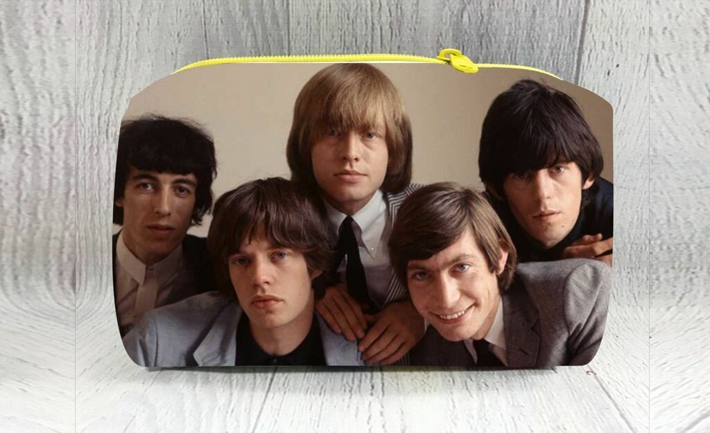 Пенал мягкий горизонтальный The Rolling Stones, Роллинг Стоунз №4
