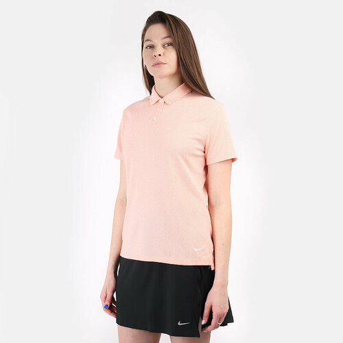 фото Поло nike dri-fit victory women's golf polo, размер m, оранжевый