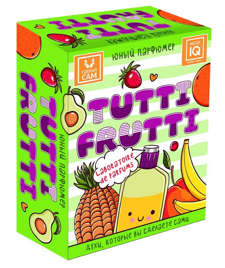 Набор "Юный Парфюмер. TUTTI FRUTTI" (327К) Инновации для детей - фото №12