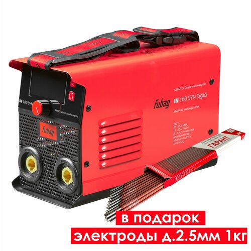 Сварочный инвертор IN 180 SYN Digital Fubag аппарат ручной дуговой сварки MMA TIG 1667000₽