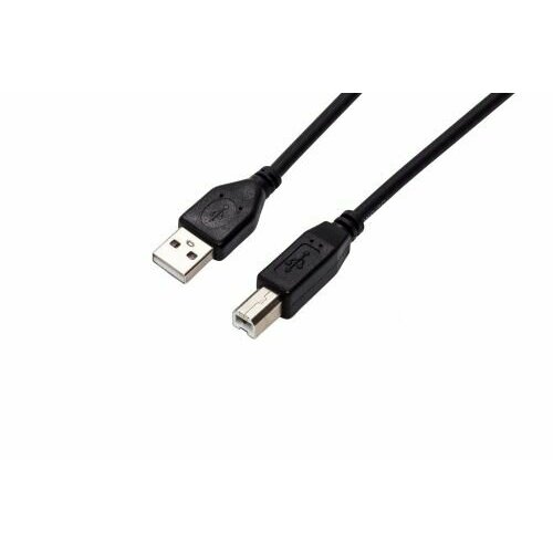 Кабель USB 2.0 Filum FL-CPro-U2-AM-BM-1M 1 м, USB 2.0 Pro, черный, разъемы: USB A male-USB B male, пакет кабель интерфейсный usb 2 0 filum fl cpro u2 am cm 1m bl1 1 м синий 2a разъемы usb a male usb type с male пакет