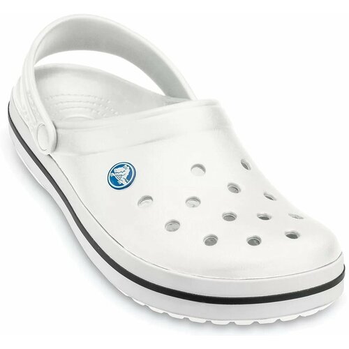 фото Сабо crocs crocband, размер m6/w8 us, белый
