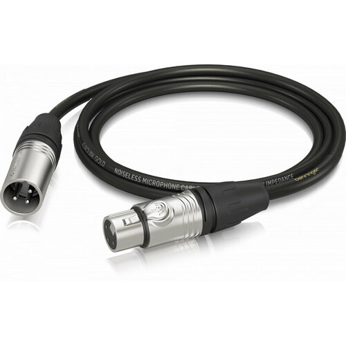 Микрофонный кабель BEHRINGER GMC-150, черный, 1.5 м