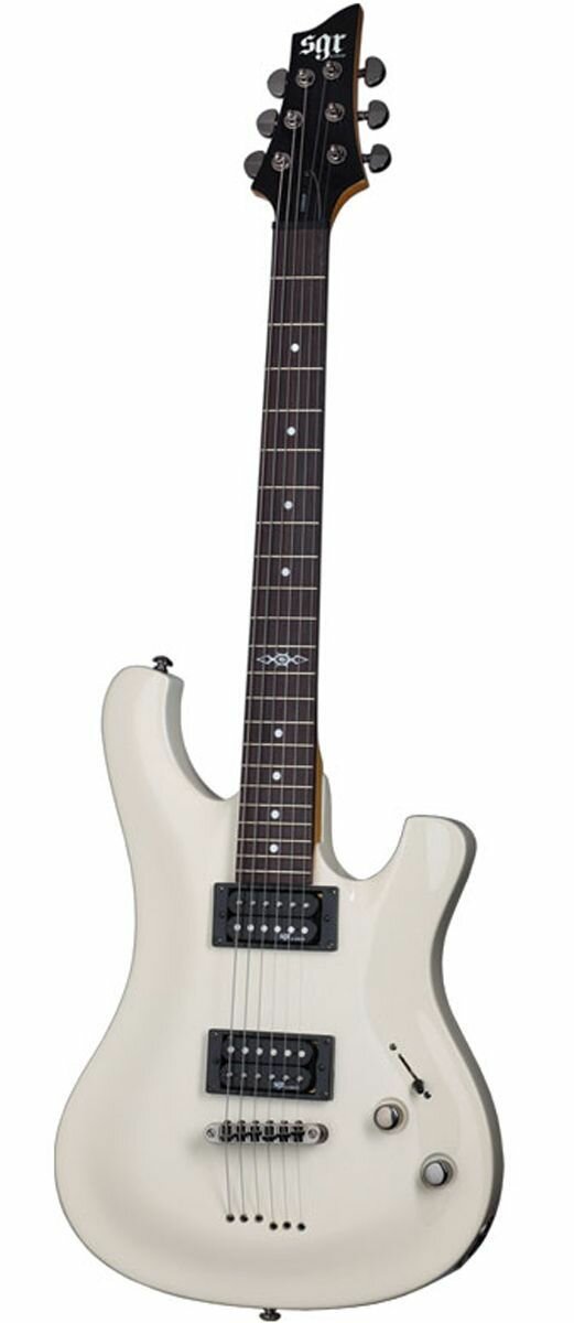 Schecter SGR 006 WHT - Электрогитара, H-H, цвет белый