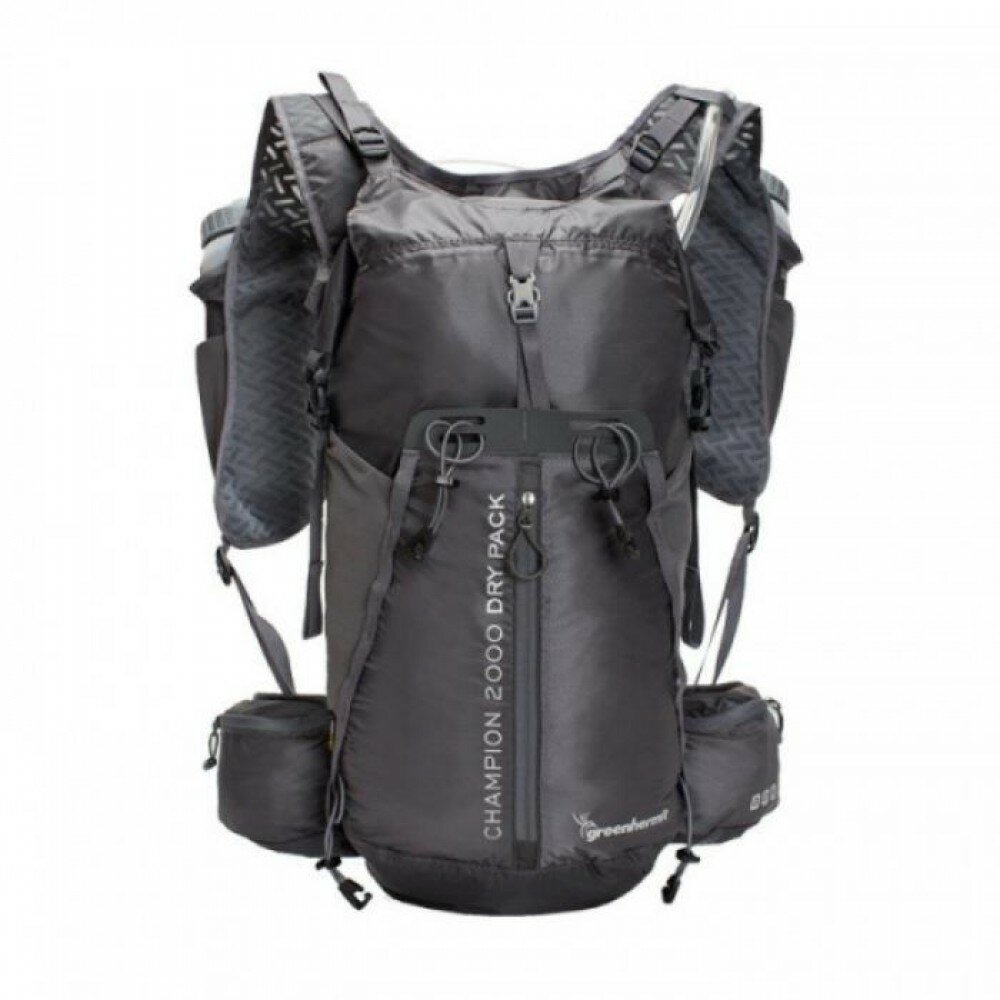фото Рюкзак ультралёгкий 27л с 2-мя бутылками по 500мл Champion 2000 NIMBUS GRAY/27L/330г/9*10*25см, PR511866