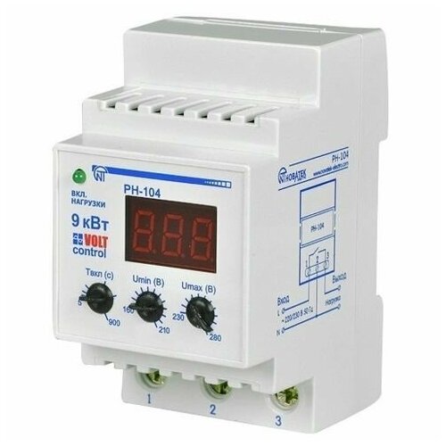 Реле напряжения РН-104 реле напряжения volt control рн 116 3425600116