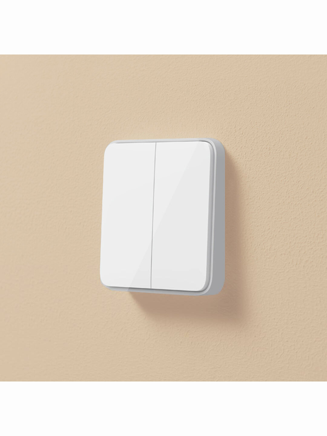 Умный выключатель трехклавишный Xiaomi Mijia Smart Switch BLE Single Fire White (DHKG03CM)