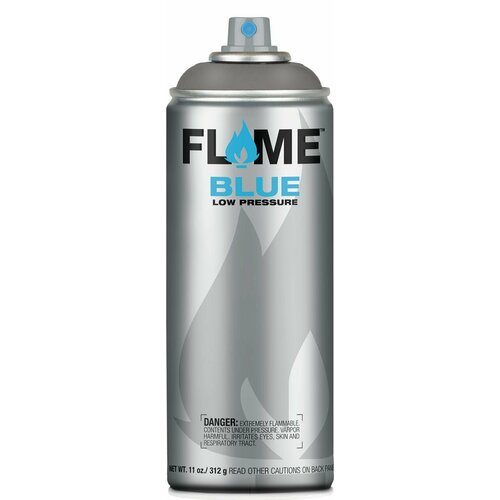 Аэрозольная краска для граффити и дизайна Flame Blue FB-840 / 557155 Dark grey neutral 400 мл