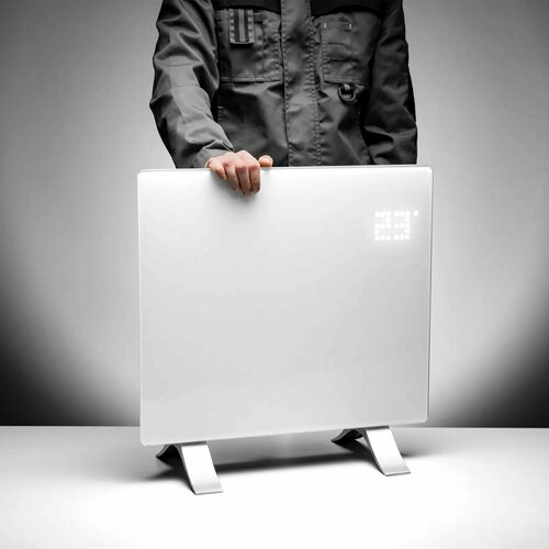 Обогреватель Конвектор электрический 1000 Вт Wi-Fi тачскрин цифровой термостат Denzel 1108700₽