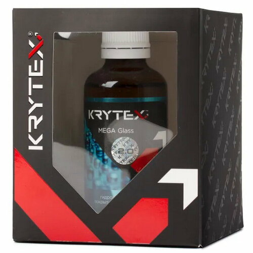 фото Гидрофобное покрытие антидождь для стекл krytex mega glass 2.0 (z) 50 мл.