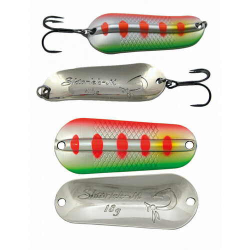 Блесна колеблющаяся LureMax Shtorlek-M, 58 мм, 12 г, 61