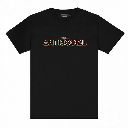 Футболка ANTISOCIAL, размер XL, черный