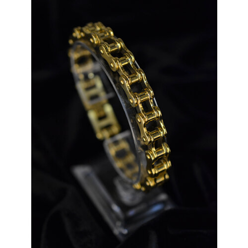 фото Браслет motorcycle gold, 1 шт., размер 21 см, золотой neformat