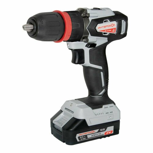 Дрель-шуруповерт Интерскол ДА-1318ВК аккум патрон быстрозажимной 5752277 10990₽