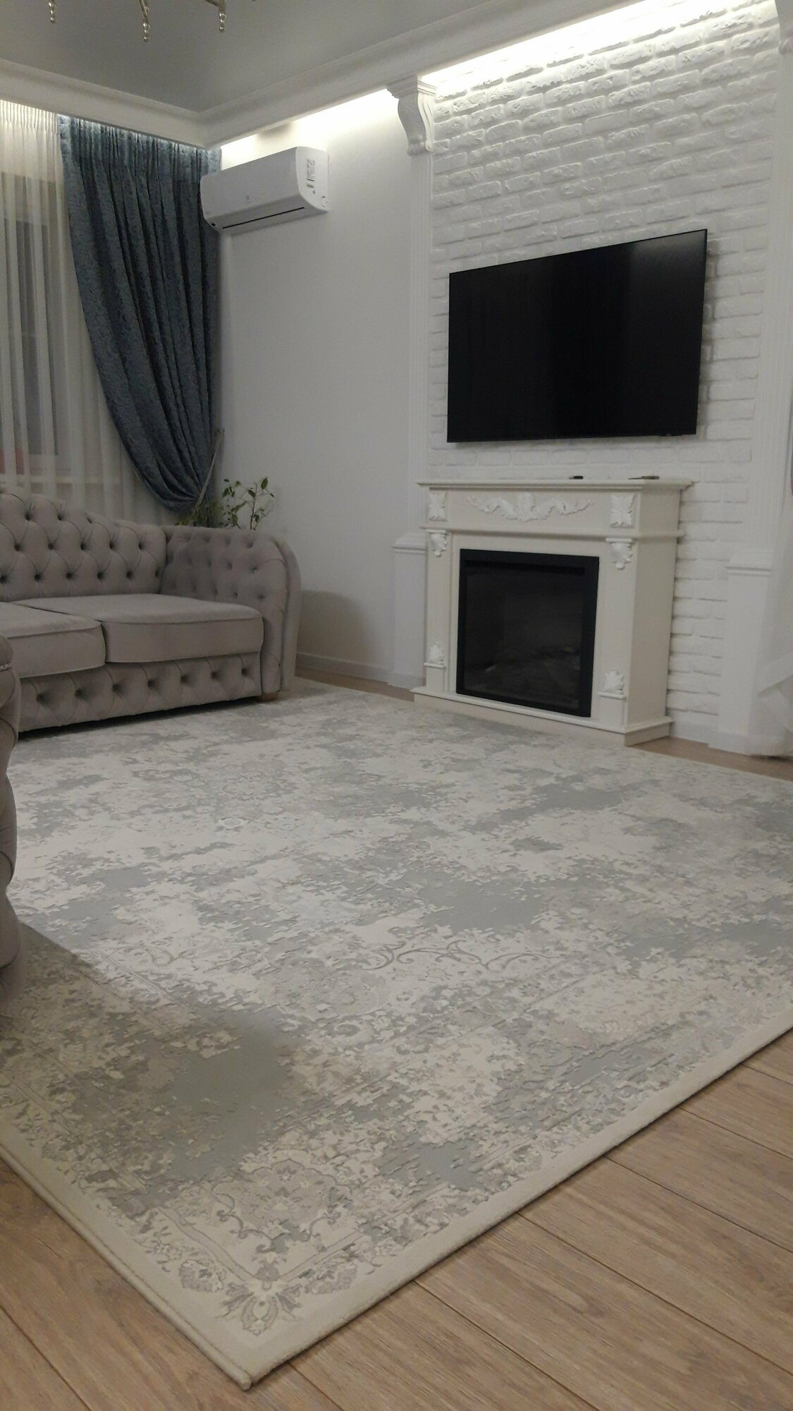 Ковер винтажный, мягкий прикроватный Montis Бельгия 0.8#1.5