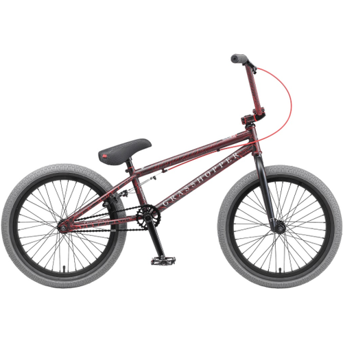 Трюковый велосипед BMX TECH TEAM Grasshoper 20" красный