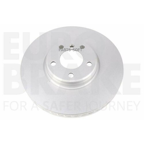 Диск тормозной передн. /coated/ (full cast)